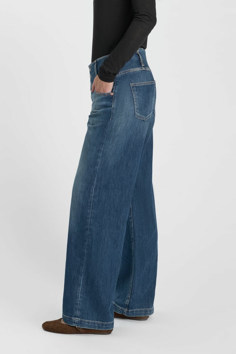 Jeans wide leg Jyl bleu N°3