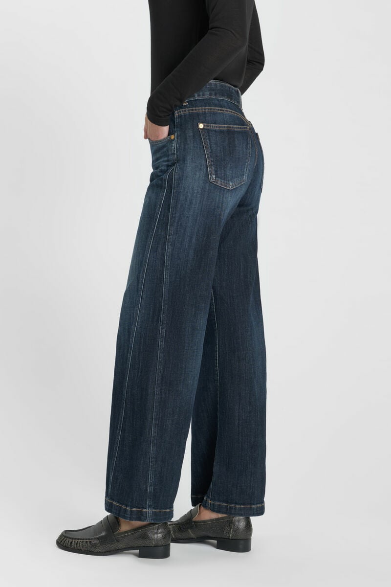 Jeans wide leg Lauryn leona bleu N°1