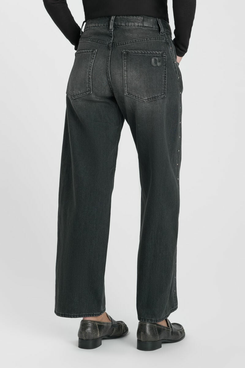 Jeans regular loose Lealy noir
