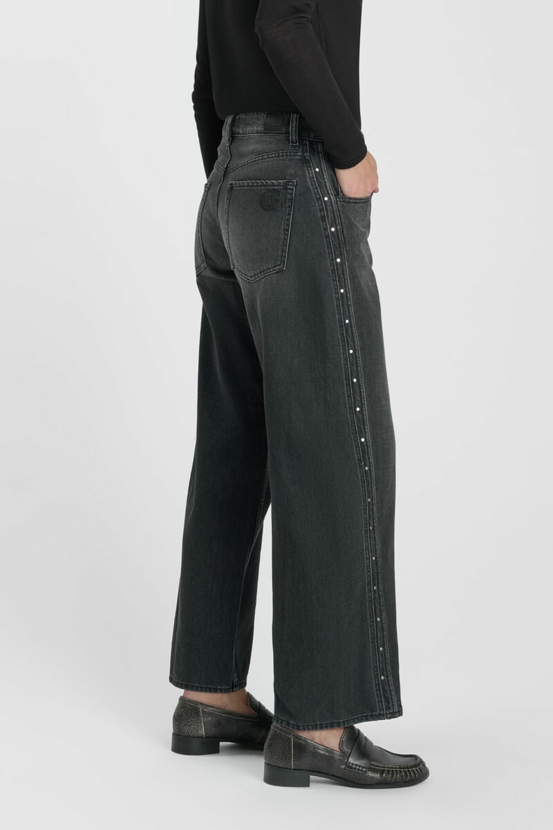 Jeans regular loose Lealy noir