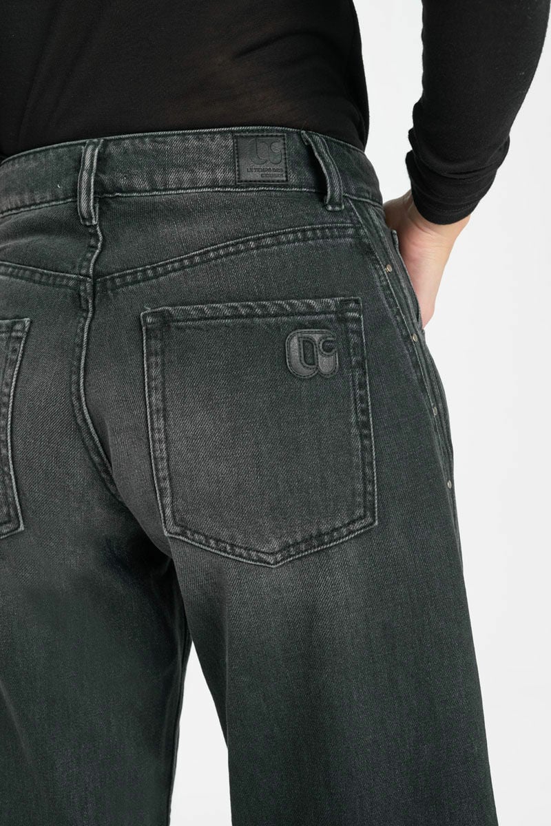 Jeans regular loose Lealy noir