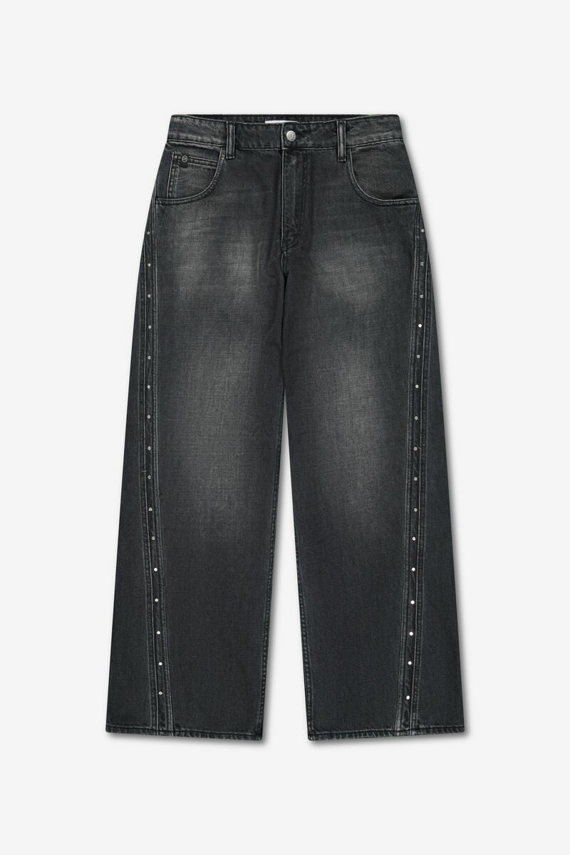 Jeans regular loose Lealy noir