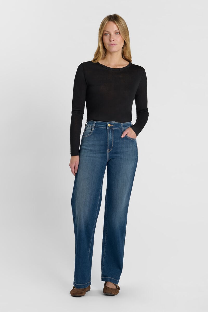 Jeans pulp wide leg Ling bleu N°3