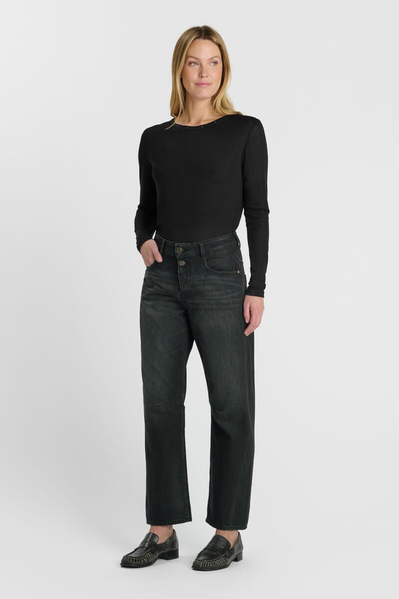 Jeans balloon Madie sirba noir N°1