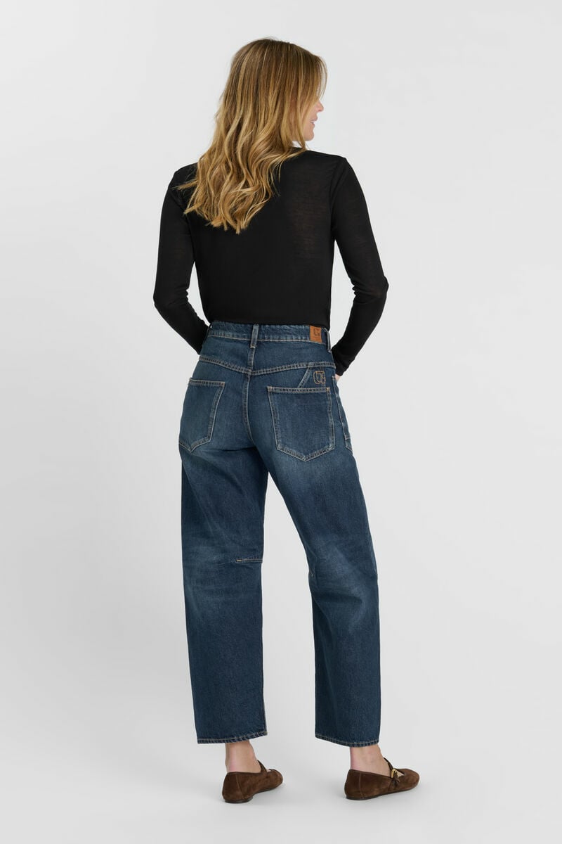Jeans balloon Madie bleu N°1