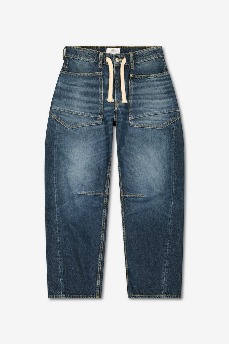 Jeans balloon Madie bleu N°1
