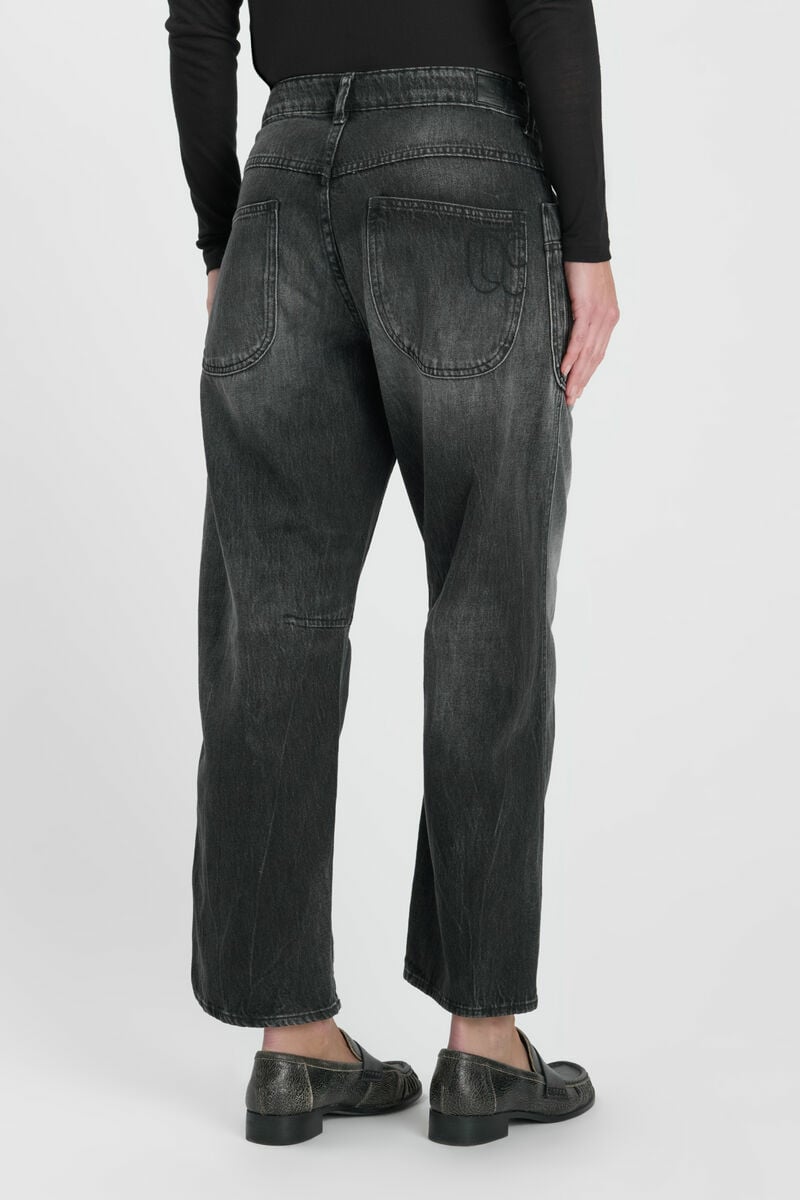 Jeans balloon Madie club noir N°1