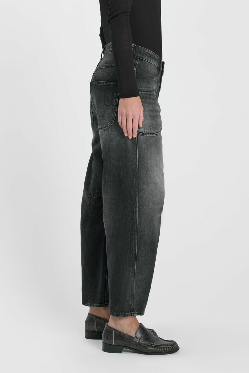 Jeans balloon Madie club noir N°1