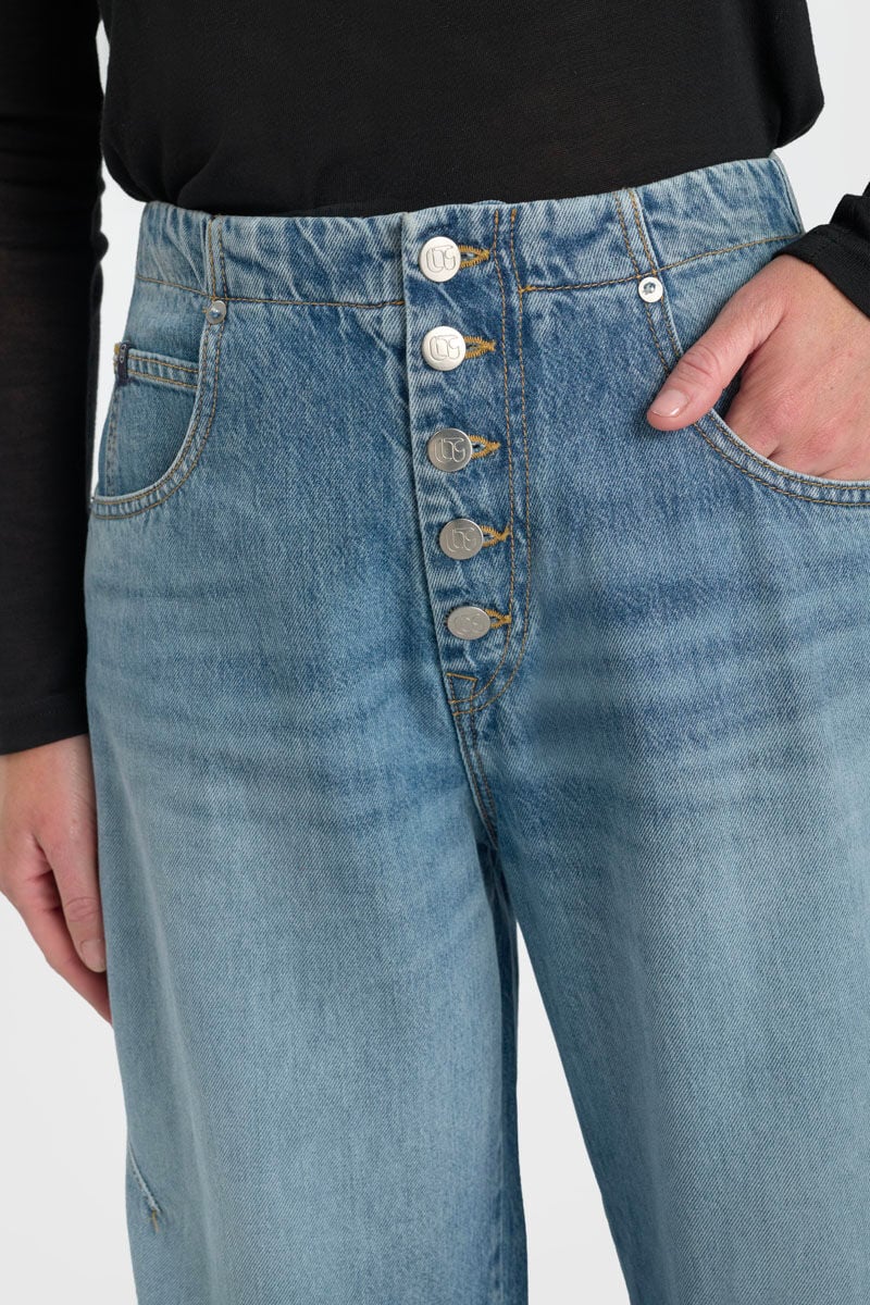 Jeans balloon Nyala bleu N°4