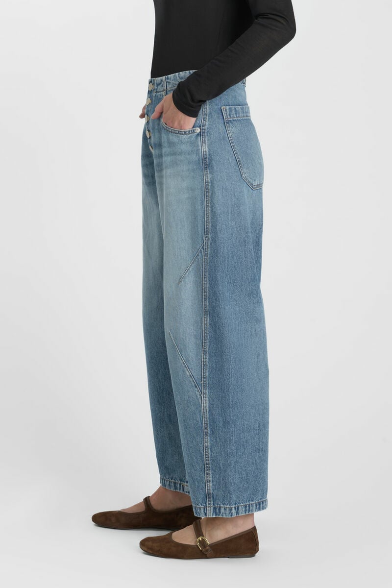 Jeans balloon Nyala bleu N°4