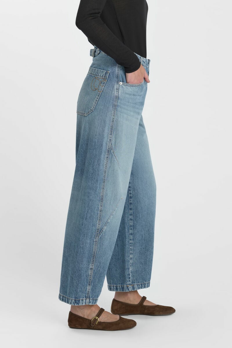 Jeans balloon Nyala bleu N°4