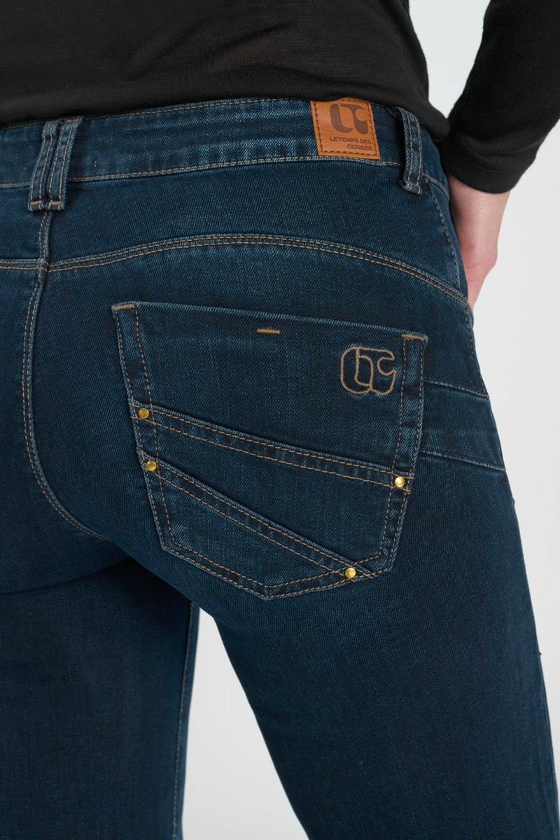 Jeans pulp flare Pamo bleu foncé