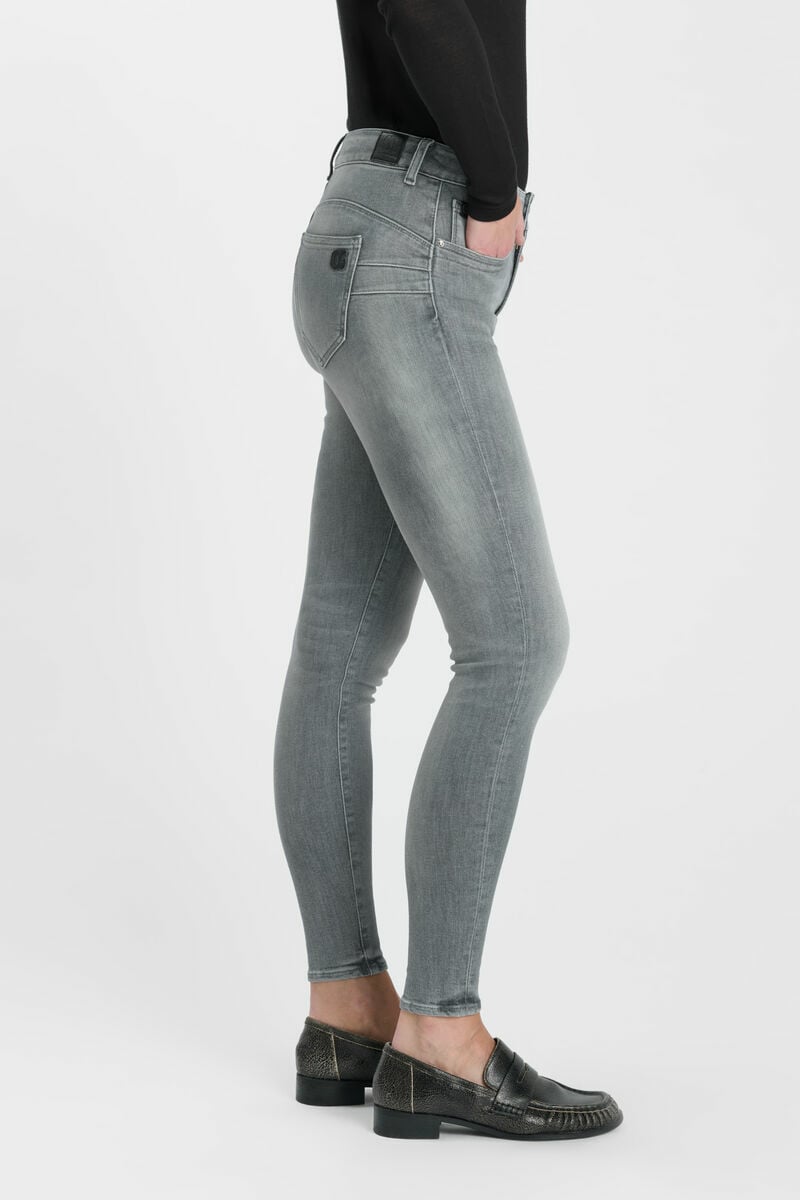 Jeans pulp slim Penny gris moyen