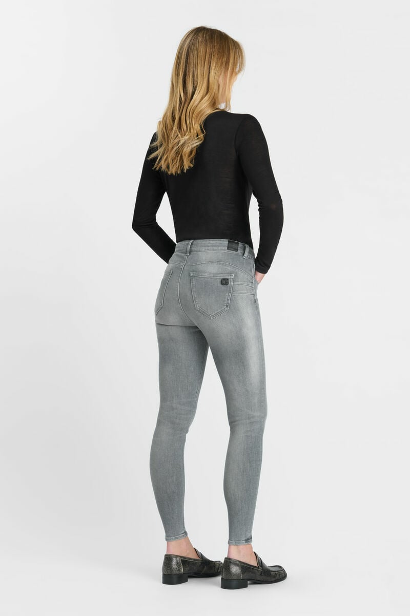 Jeans pulp slim Penny gris moyen