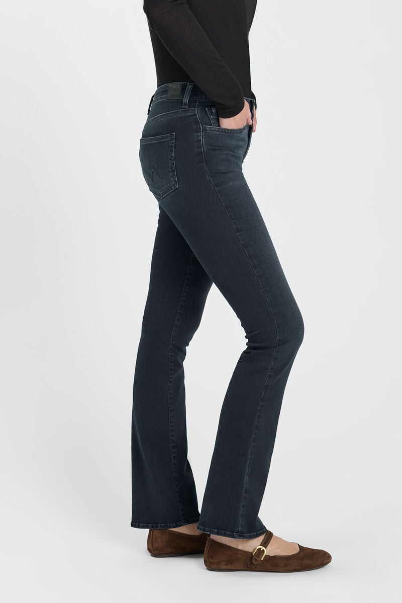 Jeans power bootcut bleu-noir N°1