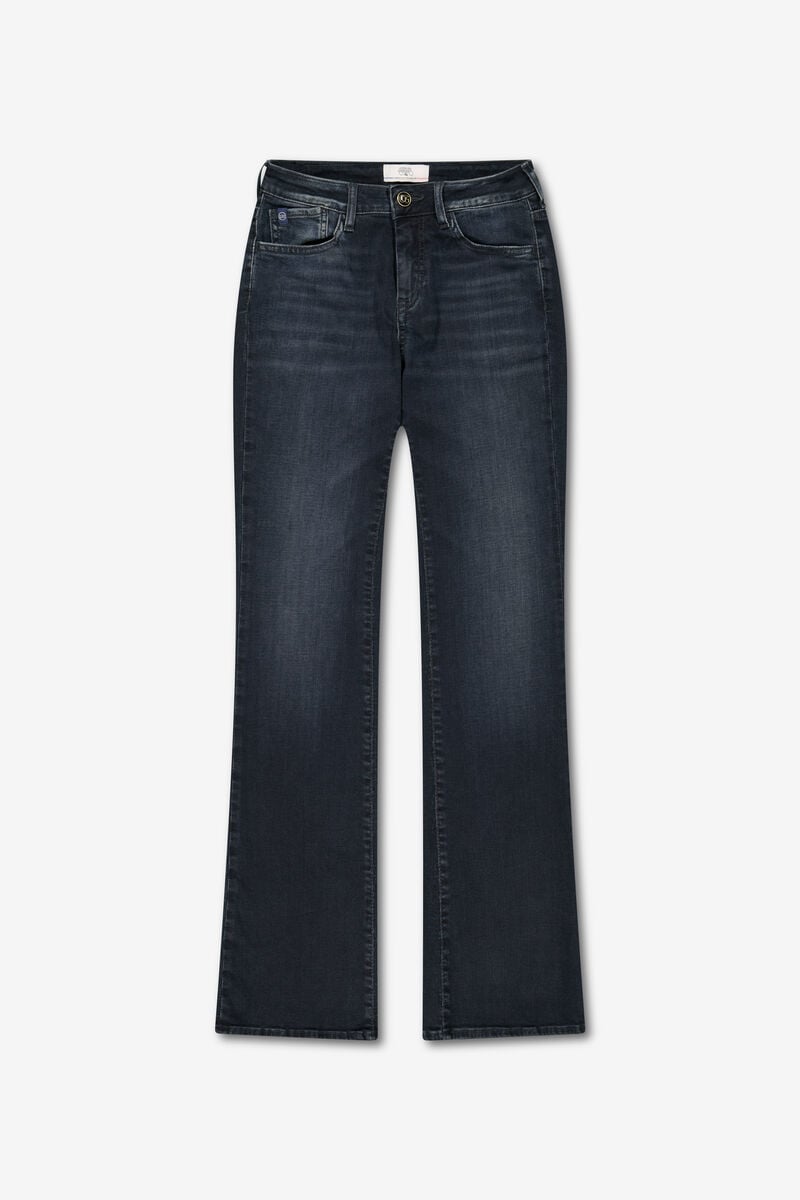 Jeans power bootcut bleu-noir N°1