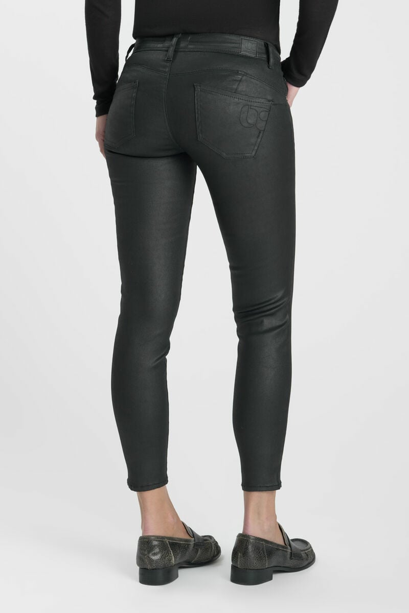 Jeans pulp slim Reggi noir brut enduit