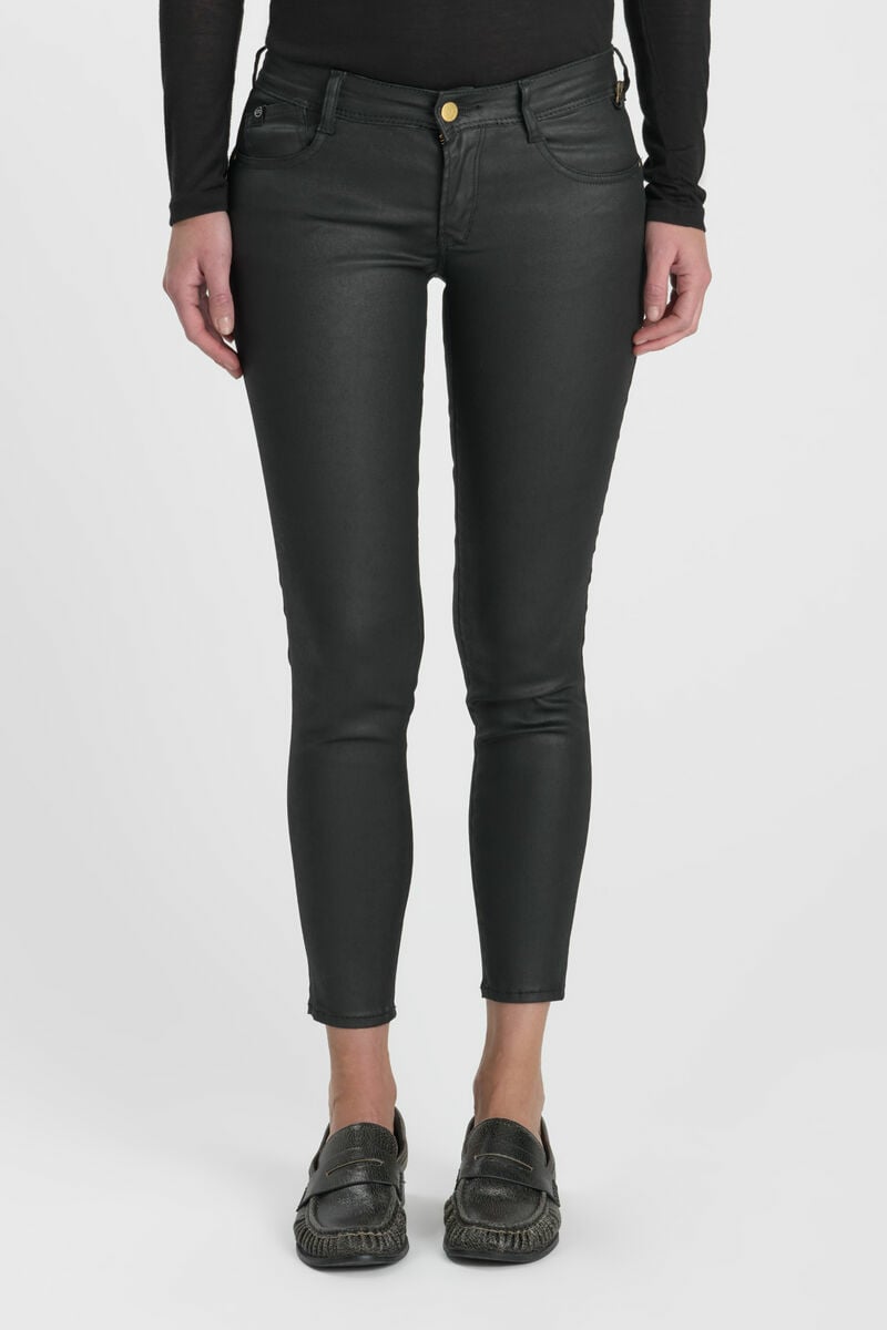 Jeans pulp slim Reggi noir brut enduit