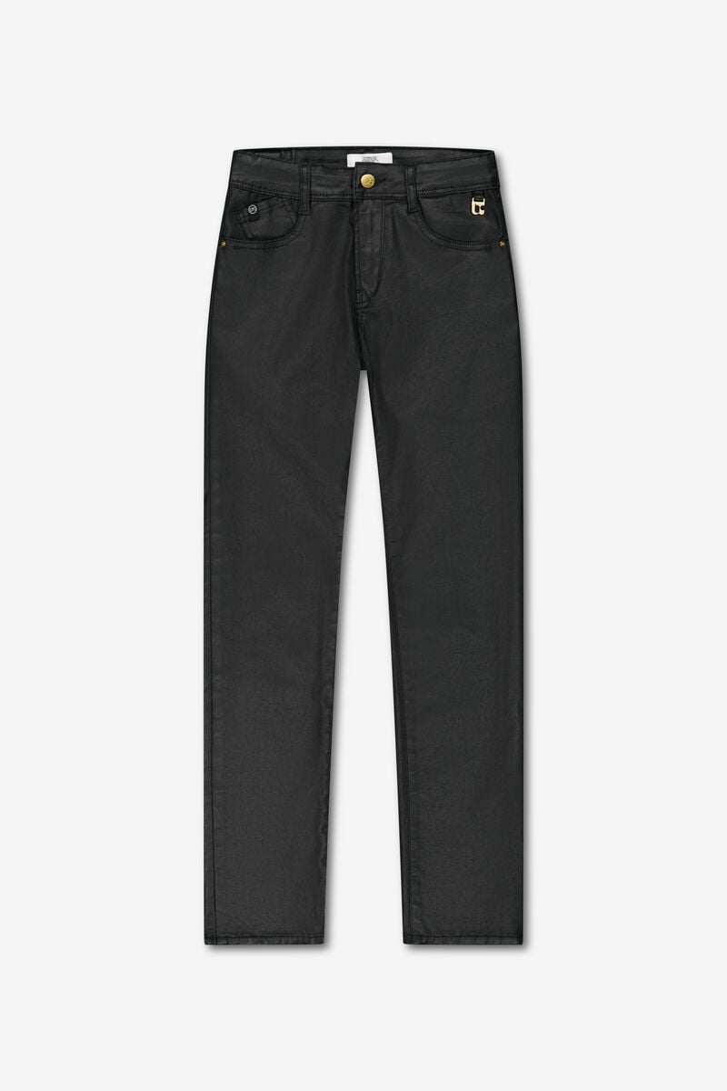 Jeans pulp slim Reggi noir brut enduit