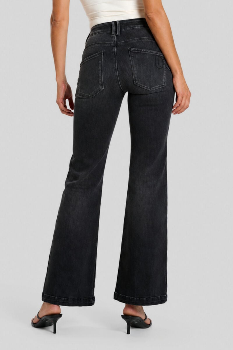 Jeans pulp flare Sake noir