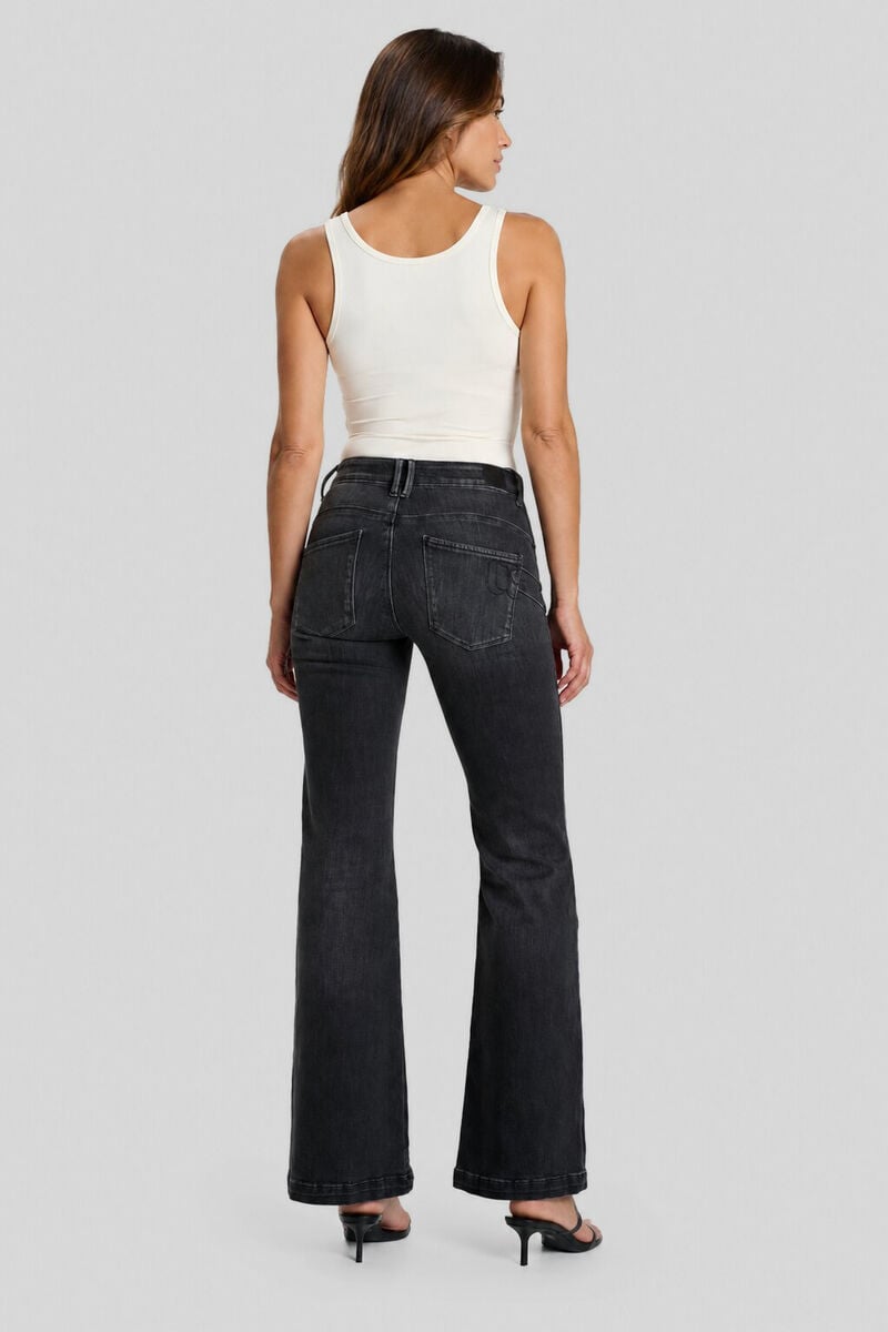 Jeans pulp flare Sake noir