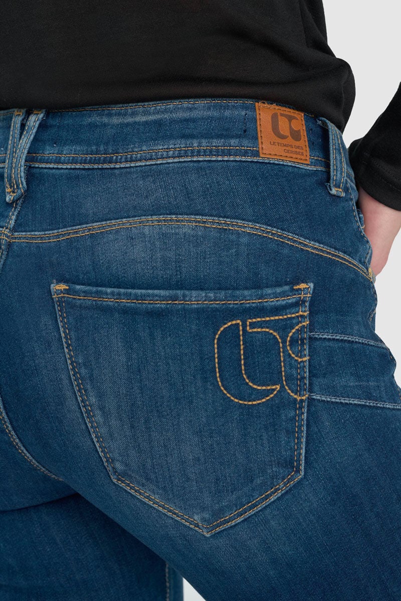 Jeans pulp regular Spazzy bleu N°3