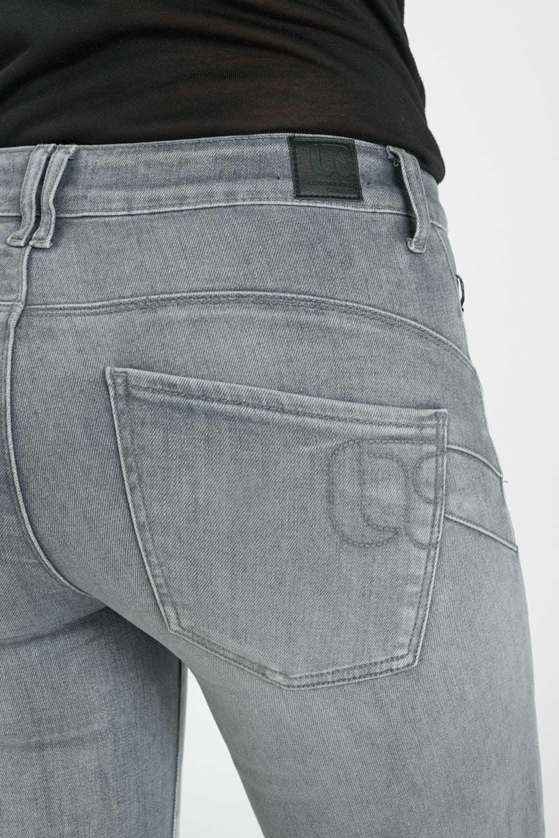 Jeans pulp flare Ursina gris moyen