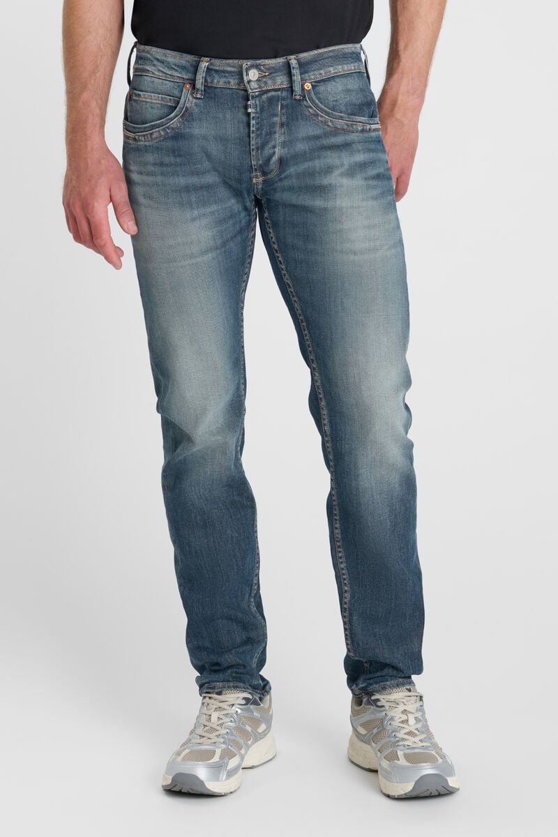 Jeans 700/11 adjusted Clinch bleu-beige foncé