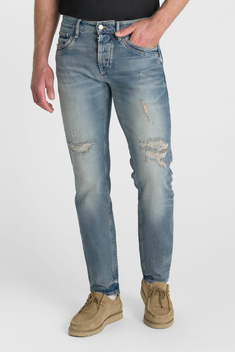 Jeans 700/11 adjusted Curmet bleu moyen