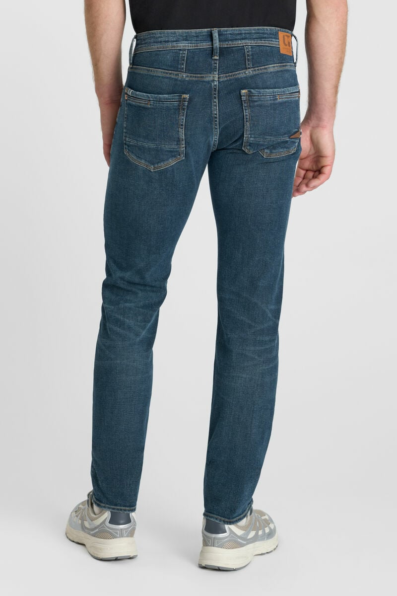 Jeans 700/11 adjusted Dennie bleu-kaki foncé
