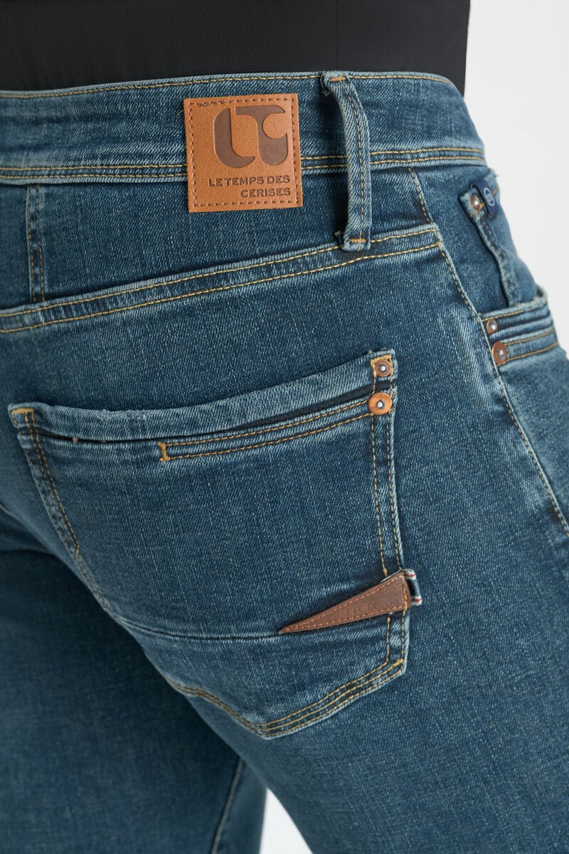 Jeans 700/11 adjusted Dennie bleu-kaki foncé