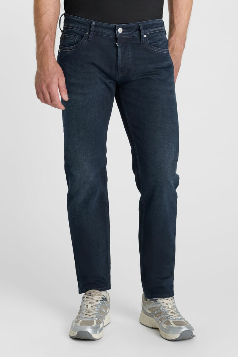Jeans 700/11 adjusted Elonso bleu-noir N°1