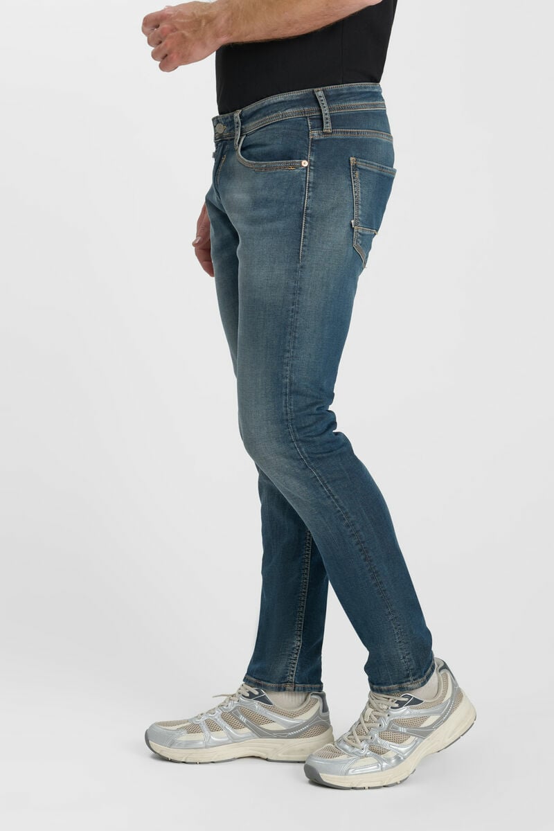 Jeans jogg 700/11 adjusted bleu-marron foncé