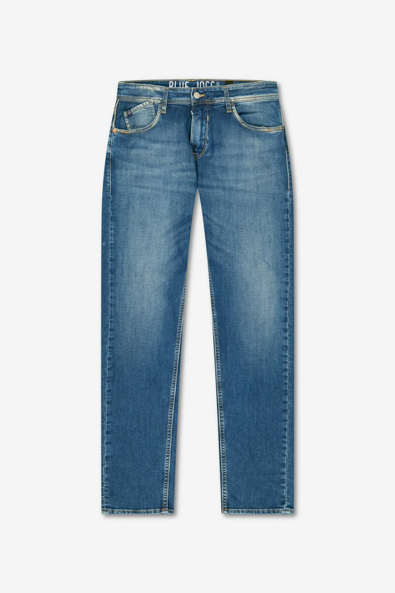 Jeans jogg 700/11 adjusted bleu moyen