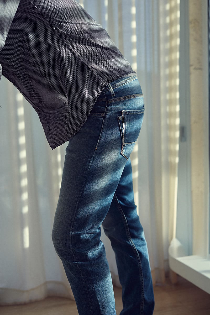 Jeans 700/11 adjusted Rowell bleu N°3