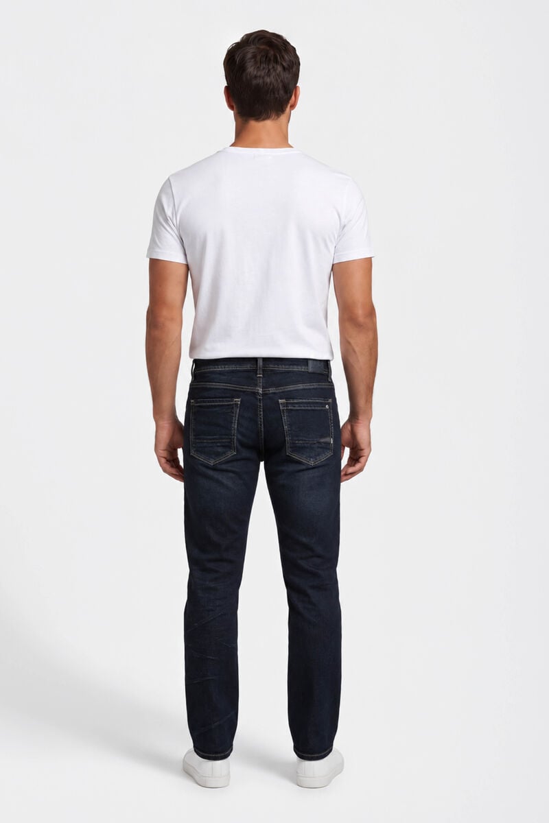 Jeans 800/12 regular Datten bleu-noir foncé