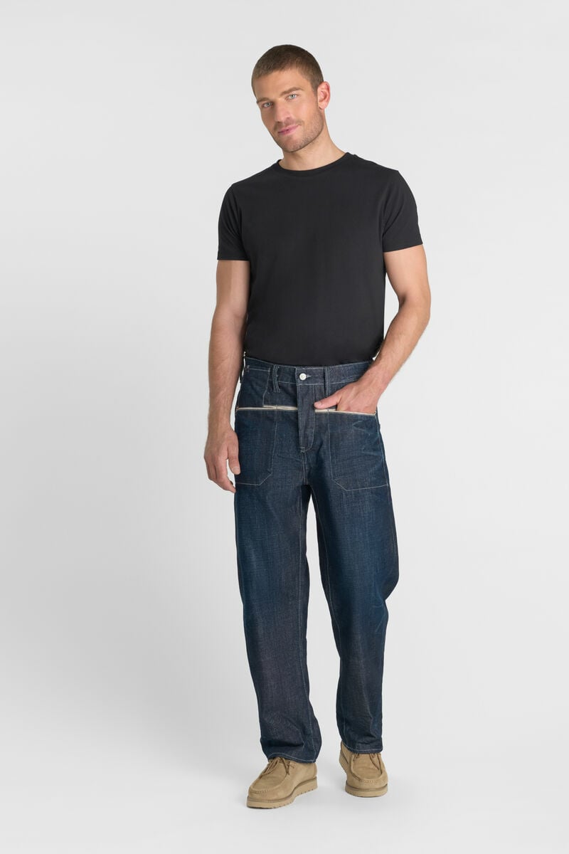 Jeans loose Hobo hausu bleu brut