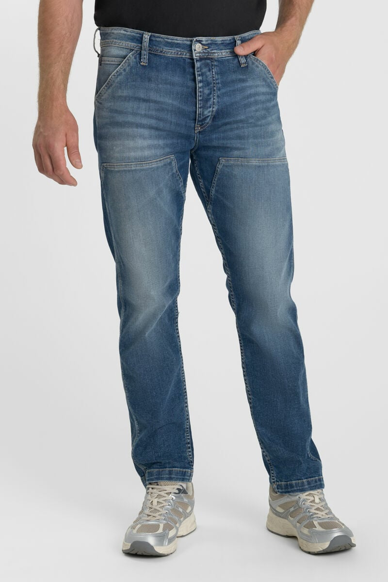 Jeans loose Mecaniko bleu N°2