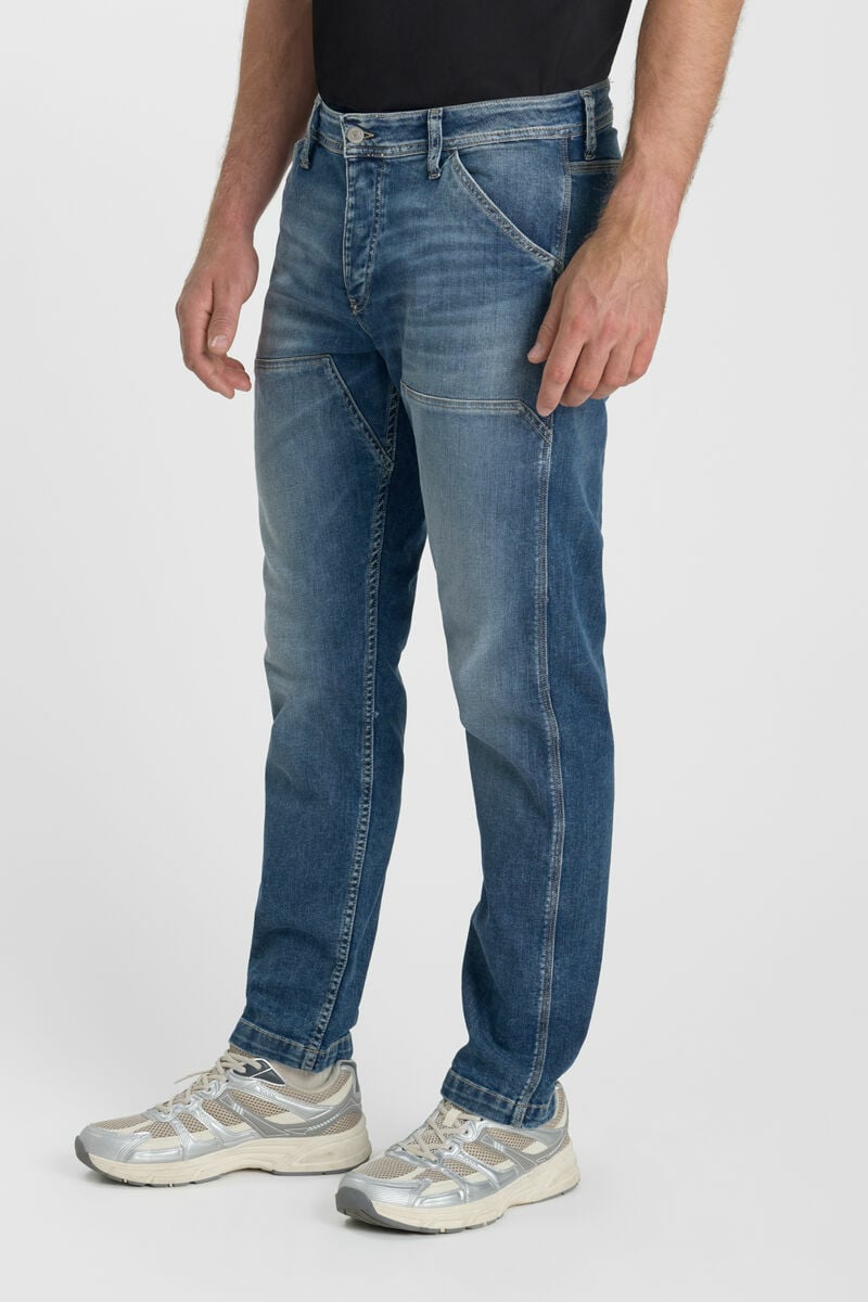 Jeans loose Mecaniko bleu N°2