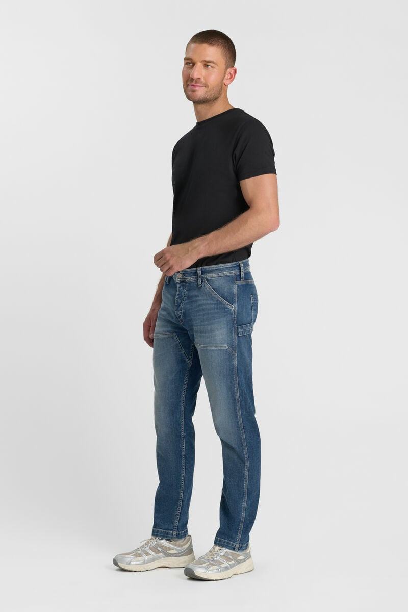 Jeans loose Mecaniko bleu N°2