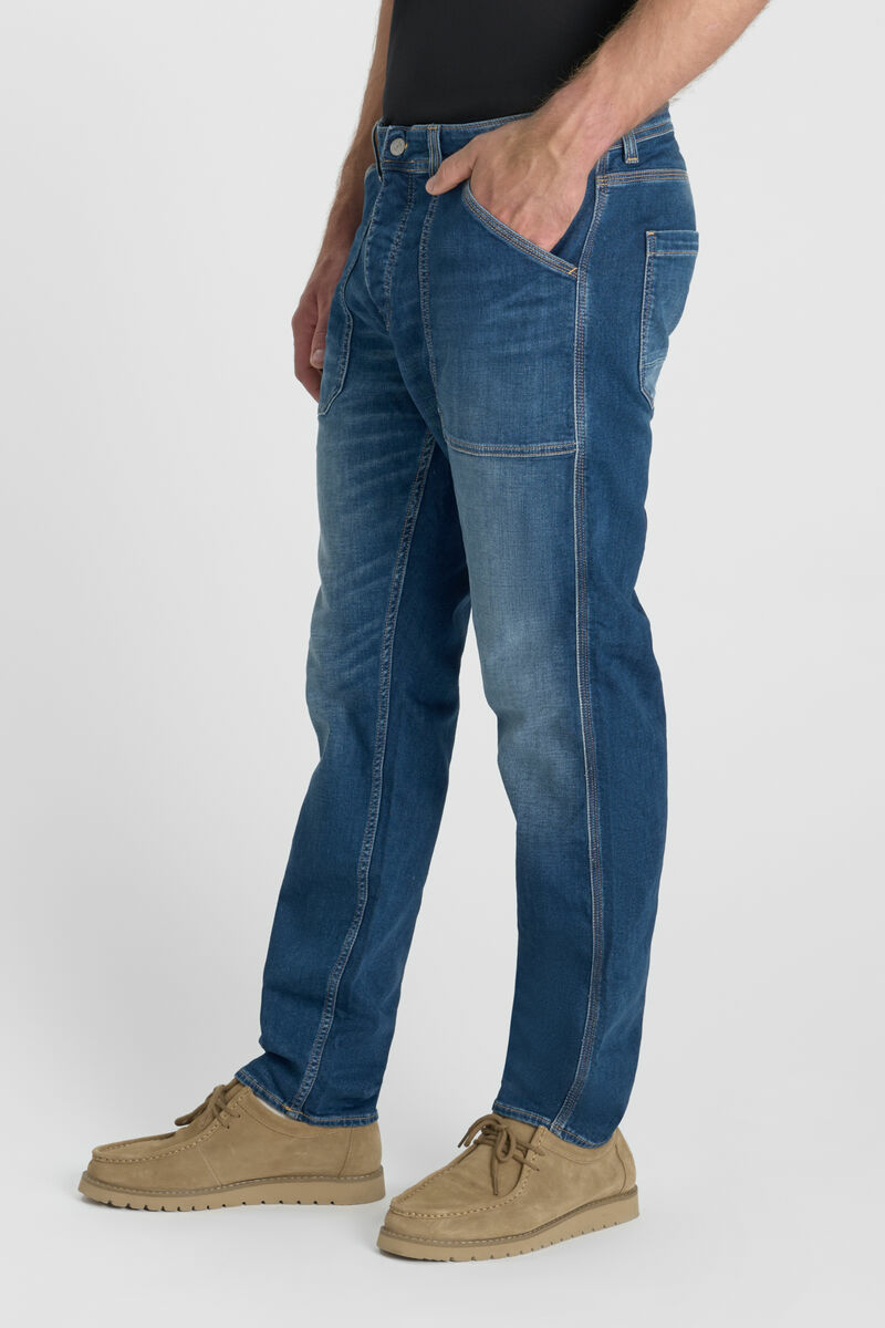 Jeans jogg loose Work bleu foncé