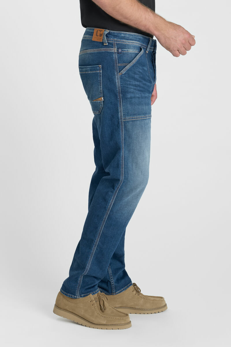 Jeans jogg loose Work bleu foncé