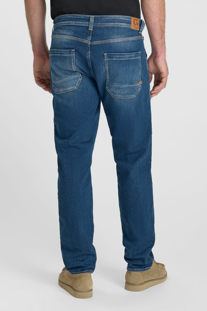 Jeans jogg loose Work bleu foncé