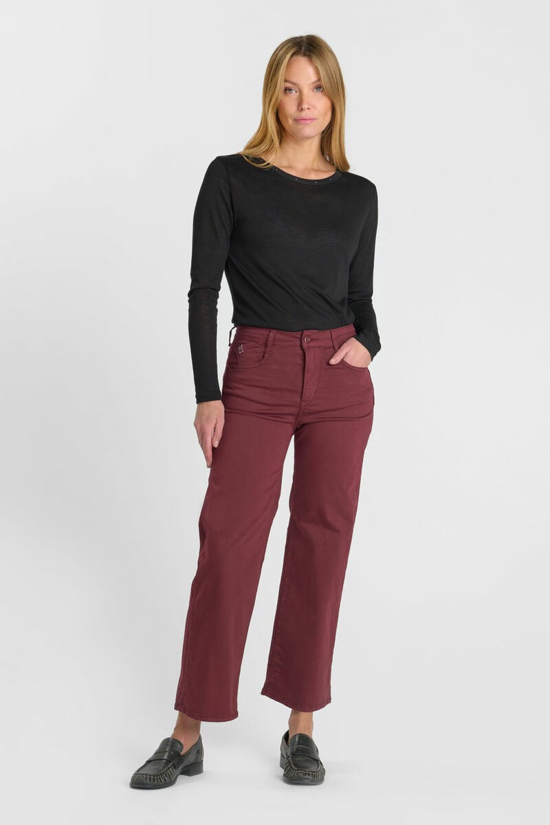 Pantalon wide leg