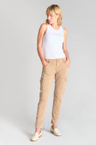 Pantalon cargo Rivera camel