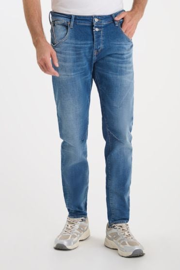 Jeans 900/03 tapered arqué Alost bleu N°1