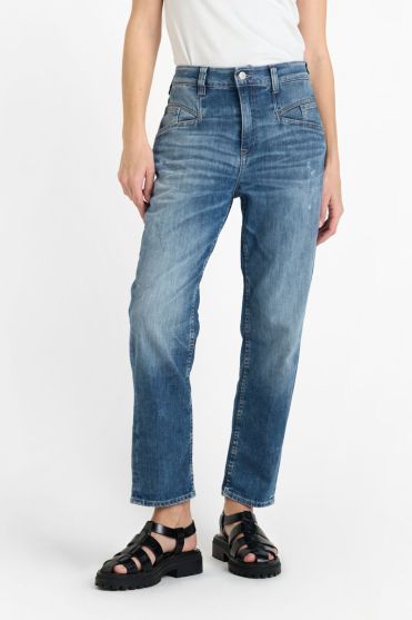 Jeans 400/60 girlfriend Thil taille haute destroy bleu N°4