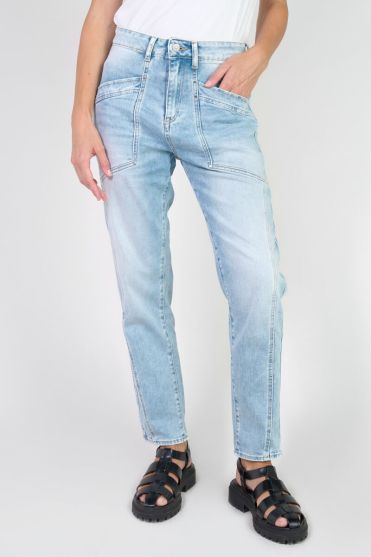 Jeans 400/60 girlfriend Union taille haute bleu N°5