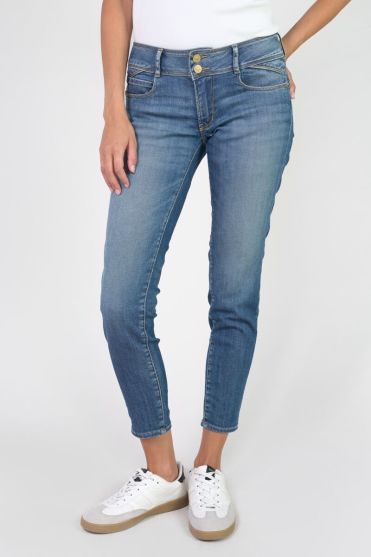 Jeans pulp slim Liv 7/8ème vintage bleu N°3