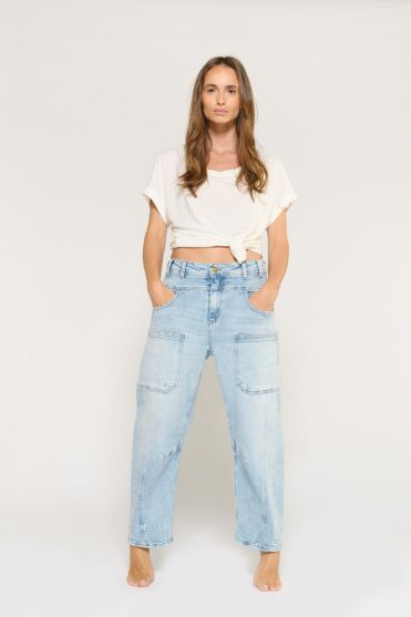 Jeans balloon Madie Neo bleu N°5